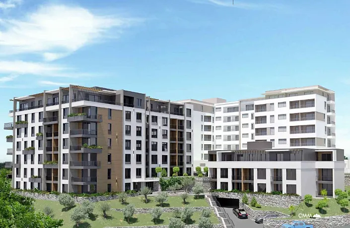 New Exclusive Complex with Sea View in Becici